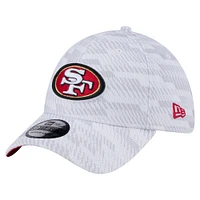 Casquette New Era blanche Gameday Graded 39THIRTY Flex des San Francisco 49ers pour homme