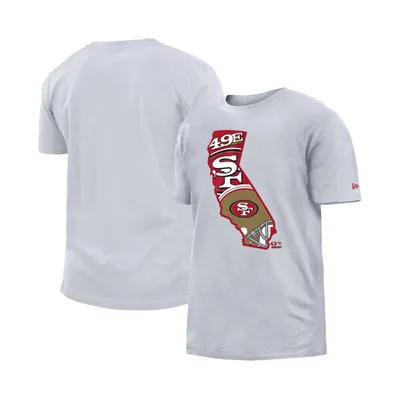 Men's '47 Heathered Gray San Francisco 49ers Union Arch Franklin T-Shirt