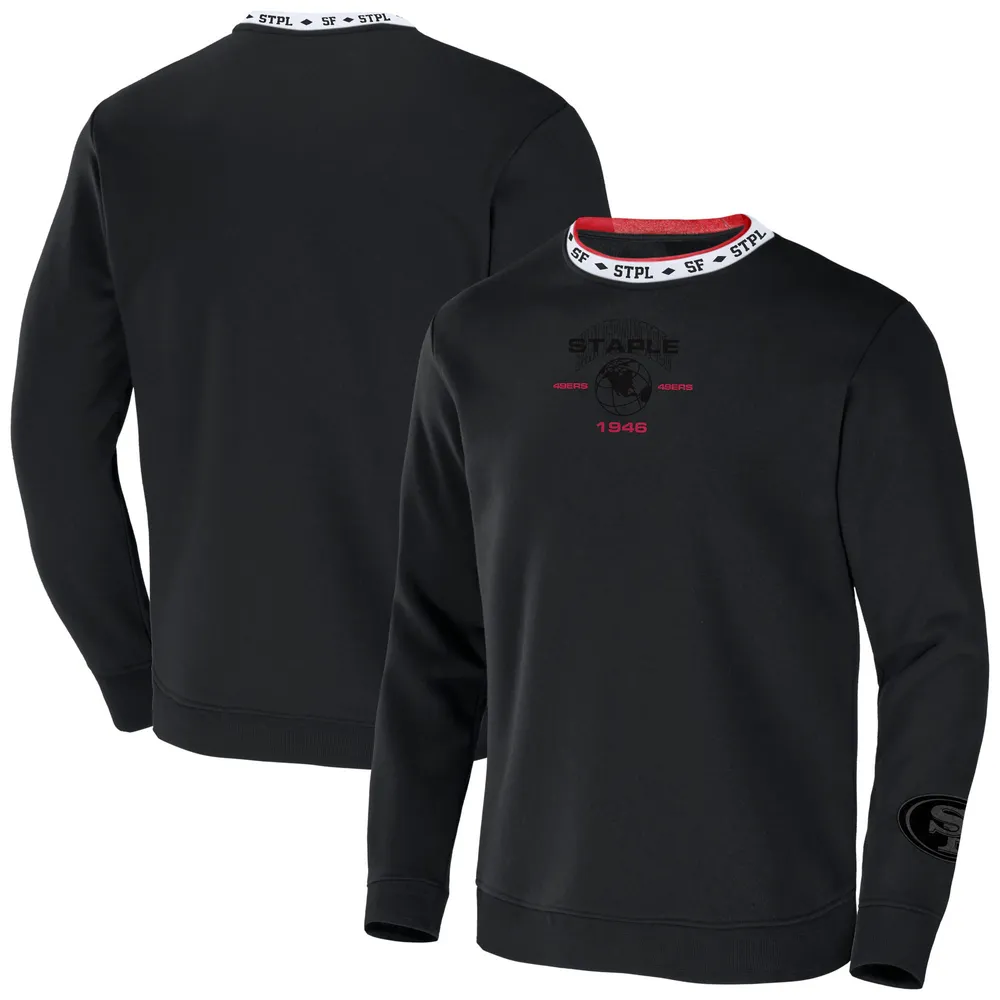 Men's San Francisco 49ers Antigua Heathered Black Reward