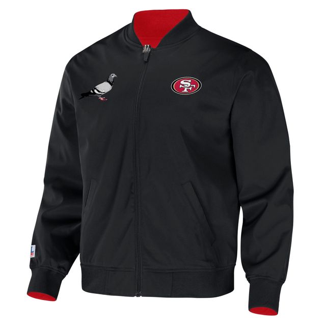 Men's NFL x Staple Red San Francisco 49ers Reversible Core Jacket