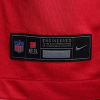 Maillot de match Nike Ambry Thomas Scarlet San Francisco 49ers pour homme