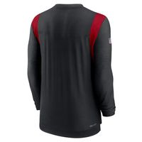 Nike Scarlet San Francisco 49ers Sideline Performance Long Sleeve