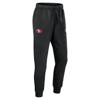 Men's Nike Black San Francisco 49ers 2024 Sideline Club Pants