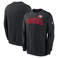 Men's Nike Black San Francisco 49ers Club Pullover Sweatshirt