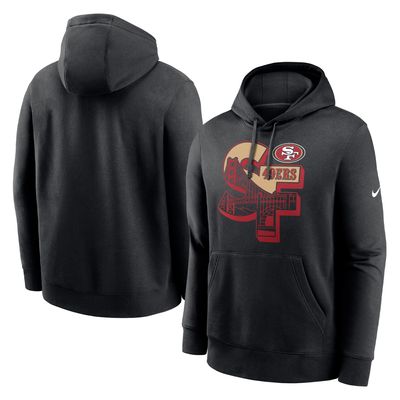 Men's Nike Black San Francisco 49ers Local Pullover Hoodie
