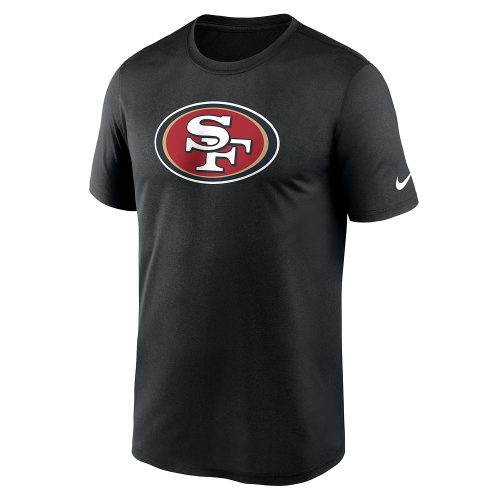 Men's Nike Black San Francisco 49ers Primetime Legend Logo Performance T-Shirt