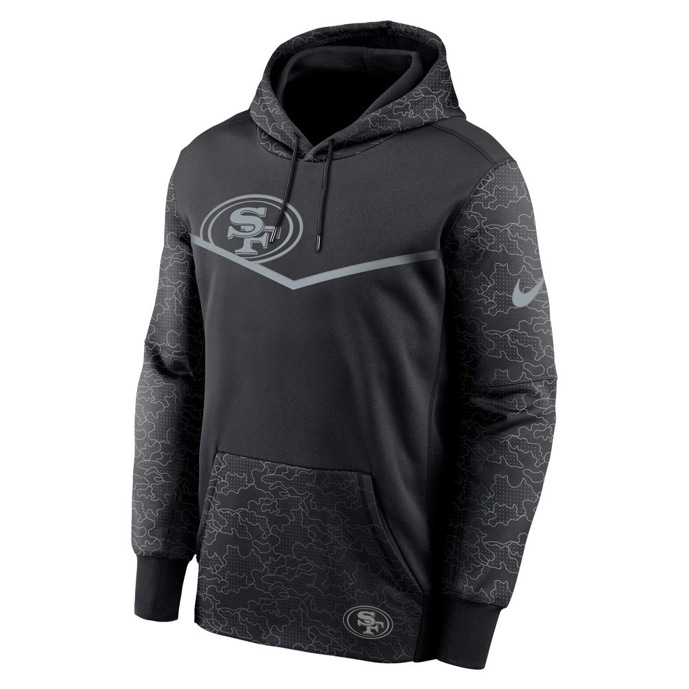 San Francisco 49ers Nike Reflective Long Sleeve T Shirt - Mens