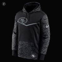 Nike NFL San Francisco 49ers Hoodie Men Sz Small Therma Fit Performance On  Field