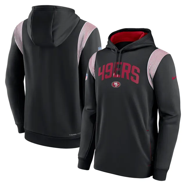 San Francisco 49ers Sideline Club Men's Nike NFL Full-Zip Hoodie