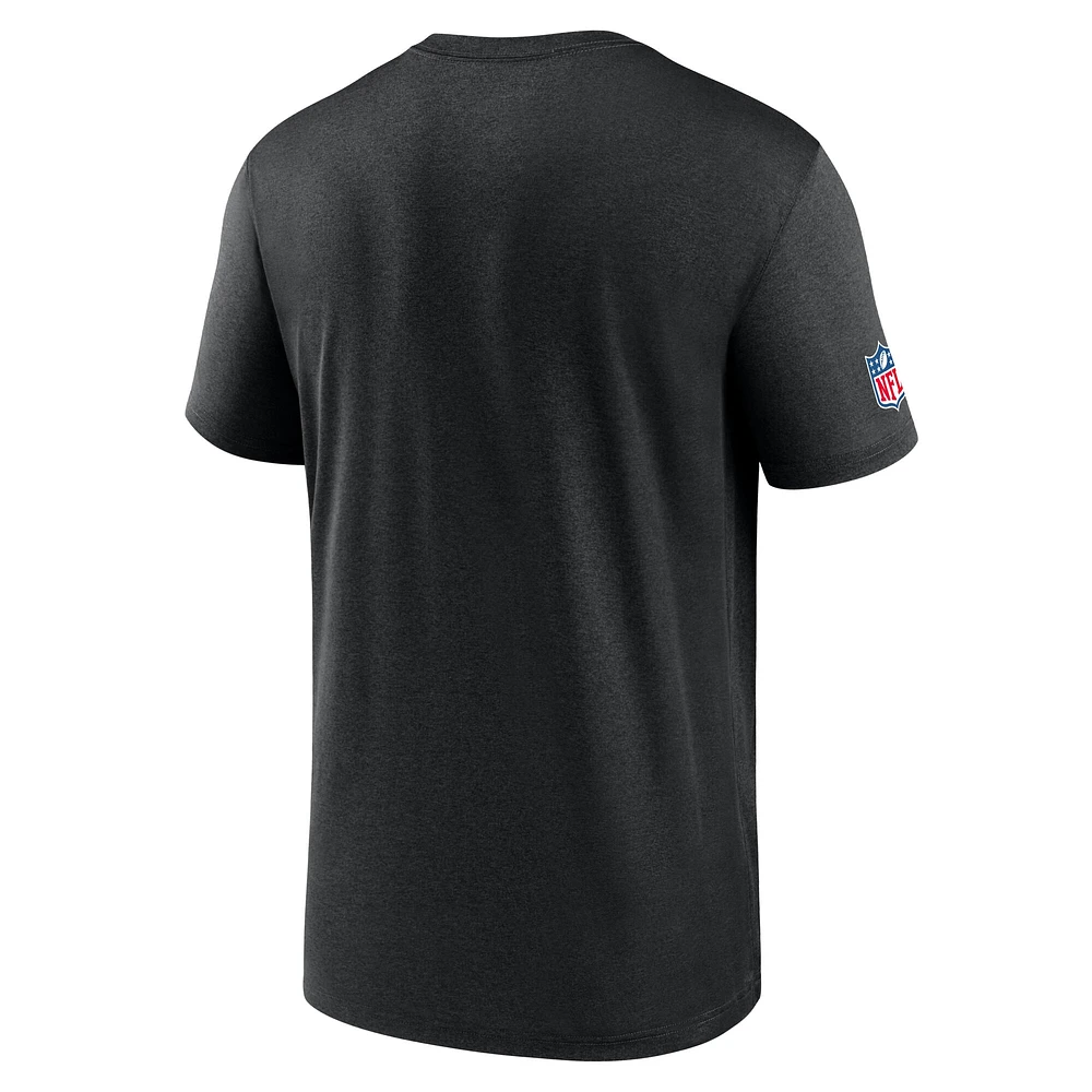 Men's Nike Black San Francisco 49ers Sideline Legend Performance T-Shirt