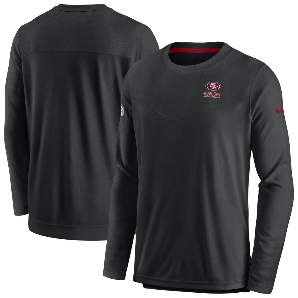 Men's Starter Gold San Francisco 49ers Cross-Check V-Neck Long Sleeve T-Shirt