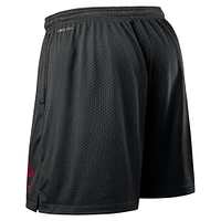 Men's Nike Black San Francisco 49ers Sideline Reversible Performance Shorts