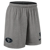 Men's Nike Black San Francisco 49ers Sideline Reversible Performance Shorts