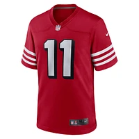 Maillot de match alternatif Nike Brandon Aiyuk Scarlet pour homme des San Francisco 49ers