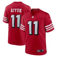 Men's Nike Brandon Aiyuk Scarlet San Francisco 49ers Alternate Game Jersey