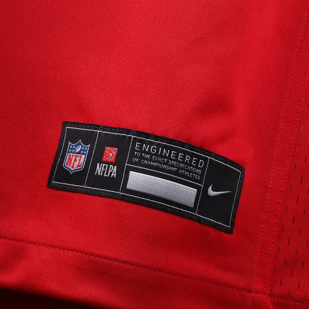 Maillot de match alternatif Nike Brandon Aiyuk Scarlet pour homme des San Francisco 49ers