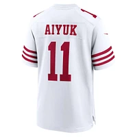 Maillot de match joueur Nike Brandon Aiyuk des San Francisco 49ers pour homme, blanc