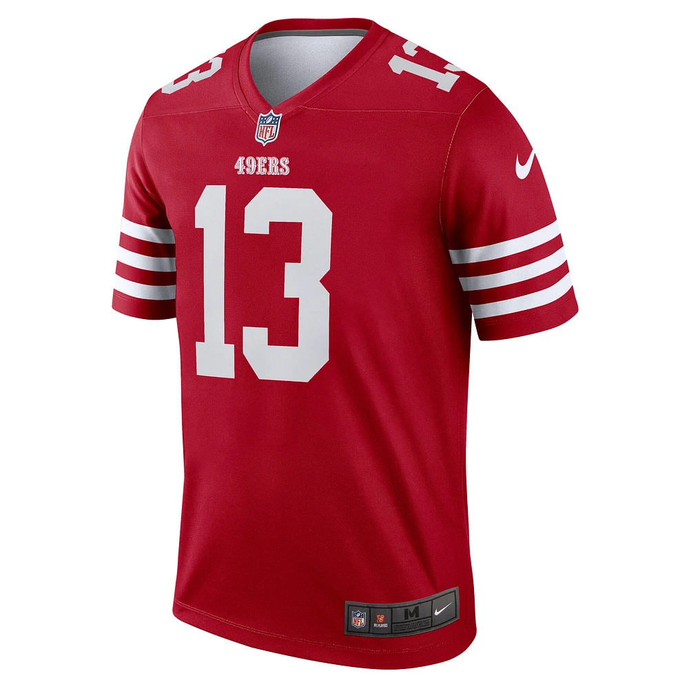 Men's Nike Brock Purdy Scarlet San Francisco 49ers Team Legend Jersey
