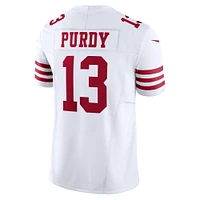 Men's Nike Brock Purdy White San Francisco 49ers Vapor F.U.S.E. Limited Jersey