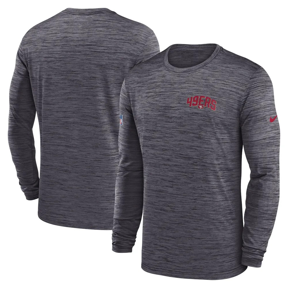 Nike Black San Francisco 49ers Icon Legend Long Sleeve Performance T-shirt  for Men