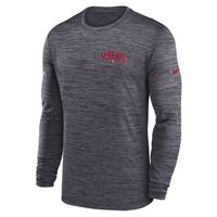 Men's Nike Black Las Vegas Raiders Velocity Long Sleeve T-Shirt Size: Small