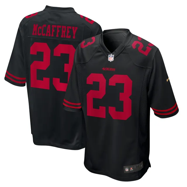 Youth Nike Christian McCaffrey White San Francisco 49ers Game Jersey Size: Extra Large