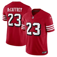 Men's Nike Christian McCaffrey Scarlet San Francisco 49ers Vapor F.U.S.E. Limited Jersey