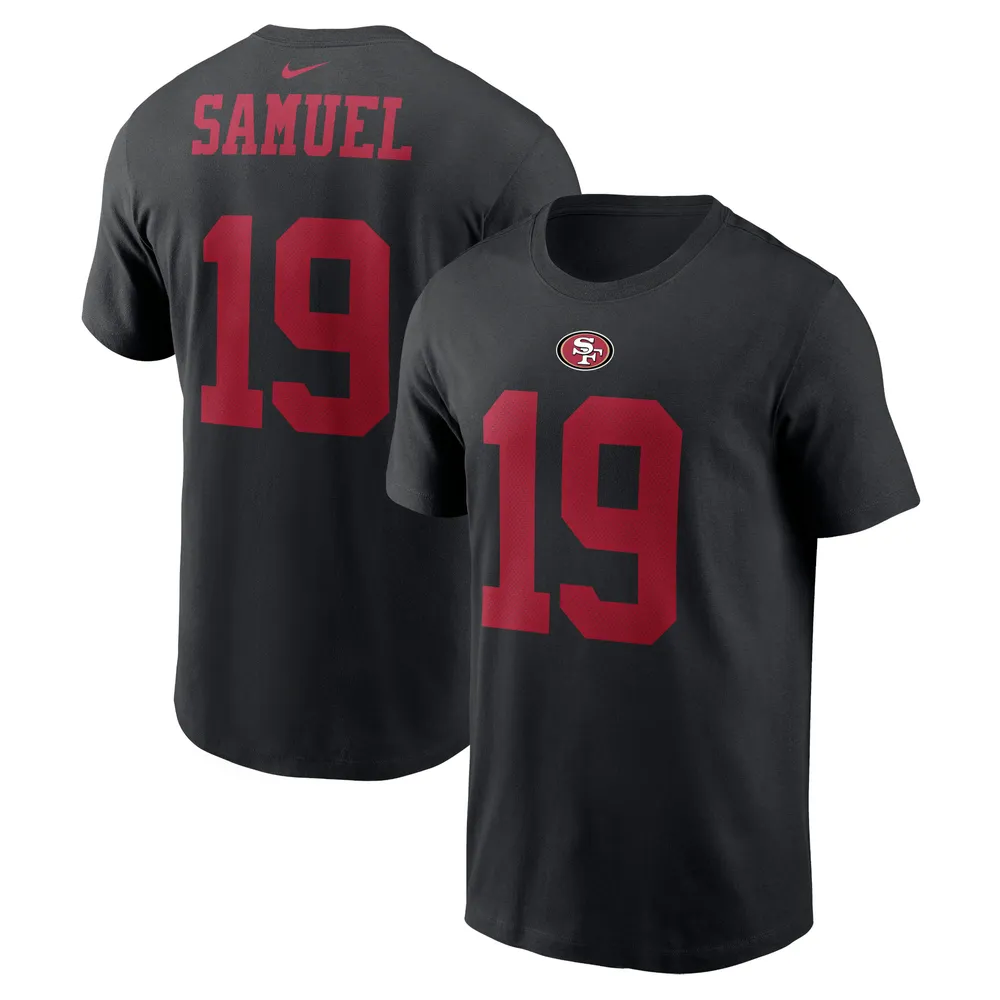 Lids Deebo Samuel San Francisco 49ers Nike Player Name & Number T-Shirt -  Black
