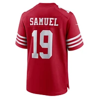 Men's Nike Deebo Samuel Scarlet San Francisco 49ers Team Game Jersey