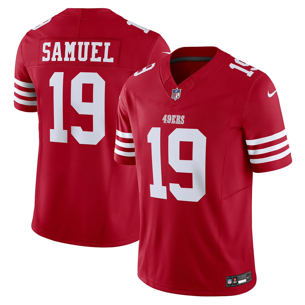 Nike Deebo Samuel Scarlet San Francisco 49ers Vapor F.U.S.E. Maillot limité