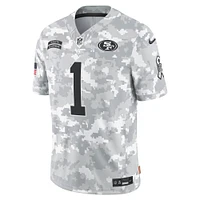 Men's Nike Deebo Samuel Sr Arctic Camo San Francisco 49ers 2024 Salute to Service Limited Jersey