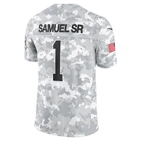 Men's Nike Deebo Samuel Sr Arctic Camo San Francisco 49ers 2024 Salute to Service Limited Jersey