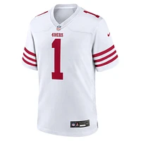 Maillot Nike Deebo Samuel Sr pour homme, blanc, joueur de jeu des 49ers San Francisco