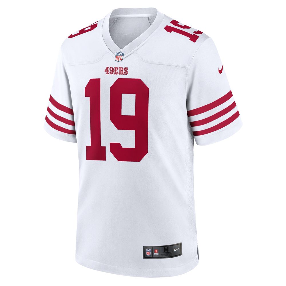 Men's Nike Deebo Samuel White San Francisco 49ers Player Game Jersey