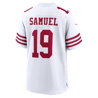 Men's Nike Deebo Samuel White San Francisco 49ers Player Game Jersey