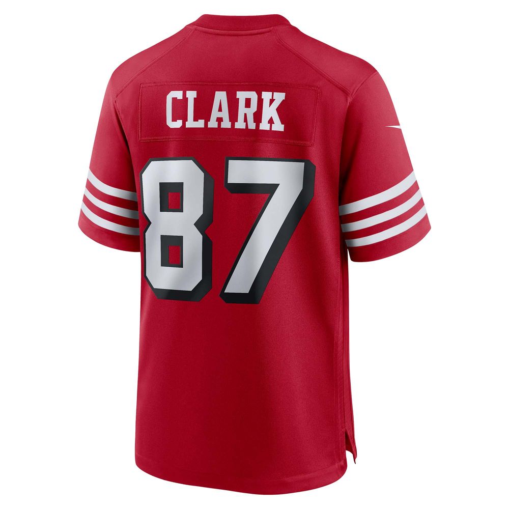 Men's Nike Dwight Clark Scarlet San Francisco 49ers Retired Alternate Game Jersey