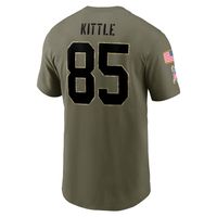 Men's Nike Olive San Francisco 49ers 2022 Salute To Service Long Sleeve  T-Shirt