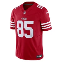 Nike George Kittle Scarlet pour homme San Francisco 49ers Vapor F.U.S.E. Maillot limité