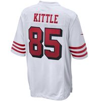 Men's Nike George Kittle White San Francisco 49ers Alternate Game Jersey