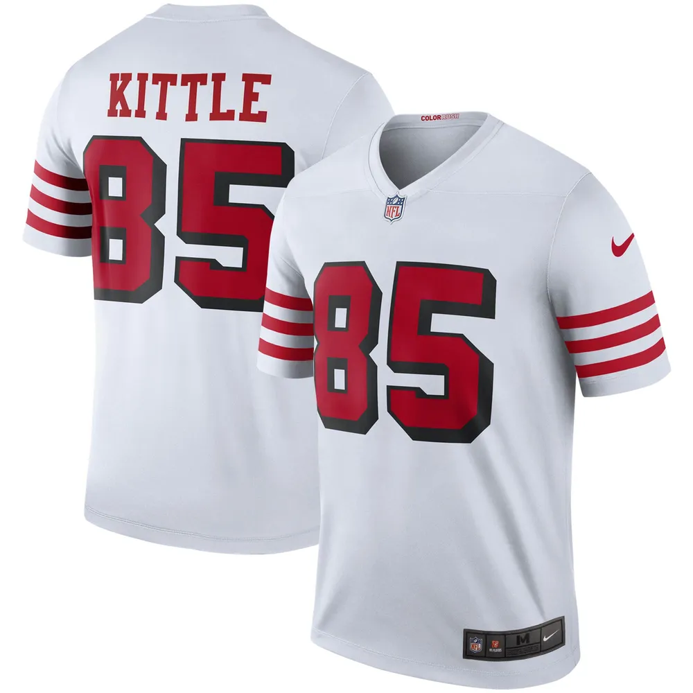 Lids George Kittle San Francisco 49ers Nike Color Rush Legend Jersey -  White