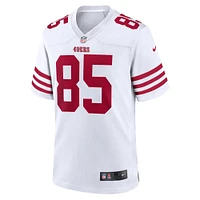 Maillot de match l'équipe Nike George Kittle des San Francisco 49ers pour homme, blanc