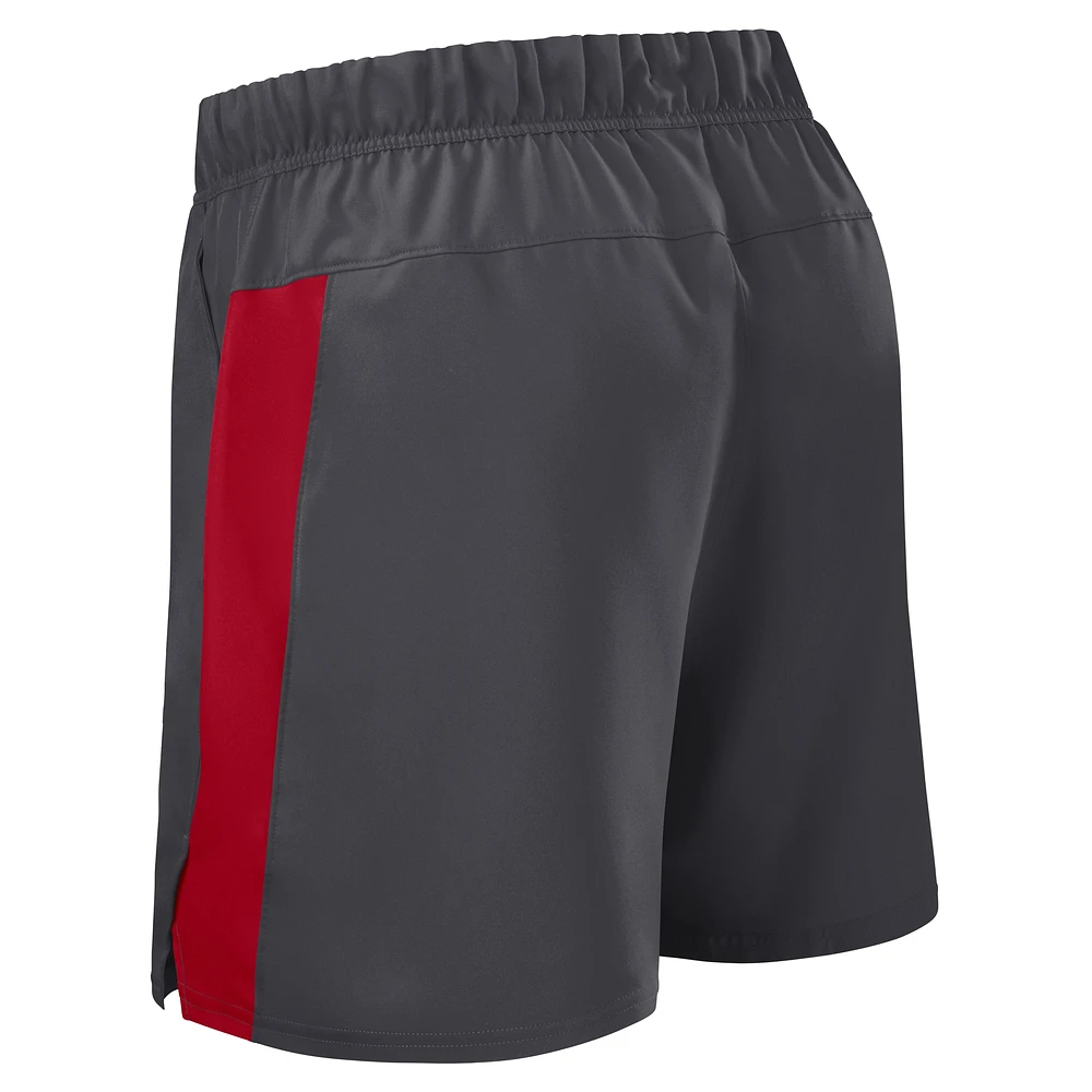 Men's Nike Gray San Francisco 49ers Woven Victory Performance Shorts