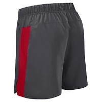 Men's Nike Gray San Francisco 49ers Woven Victory Performance Shorts