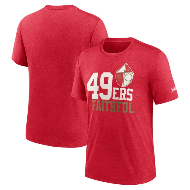 San Francisco 49ers Nike Women's Fashion Tri-Blend T-Shirt