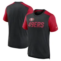 Nike Men's Nike Scarlet San Francisco 49ers Fan Gear Wordmark T-Shirt