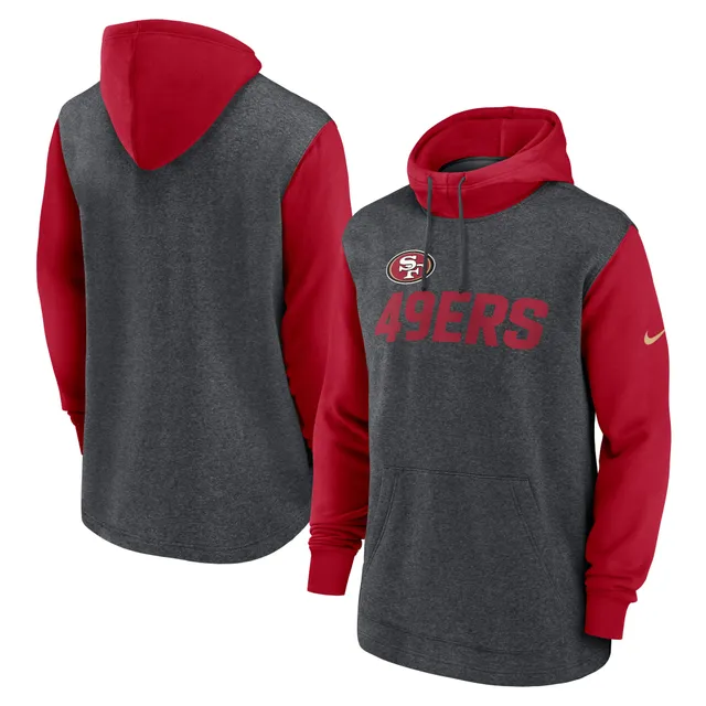 Lids San Francisco 49ers Certo Women's Session Pullover Hoodie - Gray