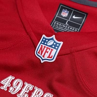 Men's Nike Isaiah Hodgins  Scarlet San Francisco 49ers Team Game Jersey