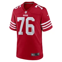 Men's Nike Jaylon Moore  Scarlet San Francisco 49ers Game Jersey