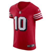 Men's Nike Jimmy Garoppolo Scarlet San Francisco 49ers Alternate Vapor Elite Jersey