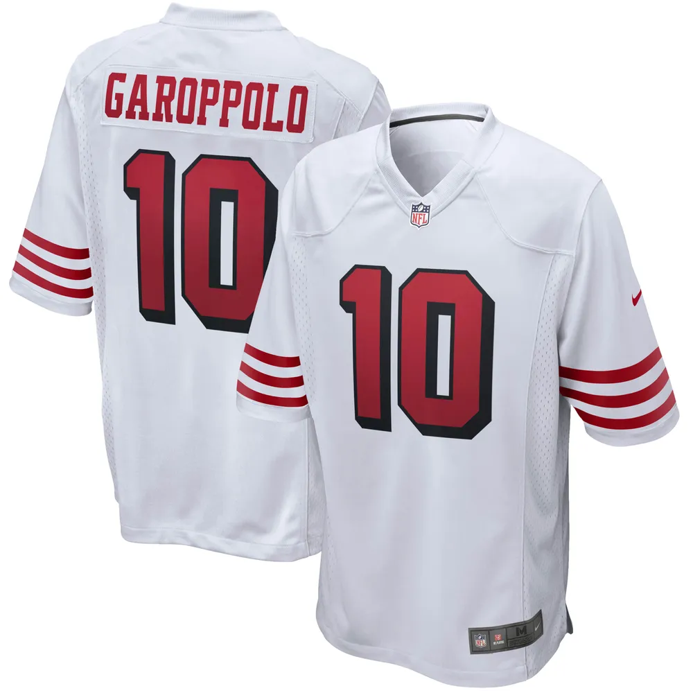 Parecer Cariñoso sustracción Lids Jimmy Garoppolo San Francisco 49ers Nike Alternate Game Jersey - White  | Brazos Mall